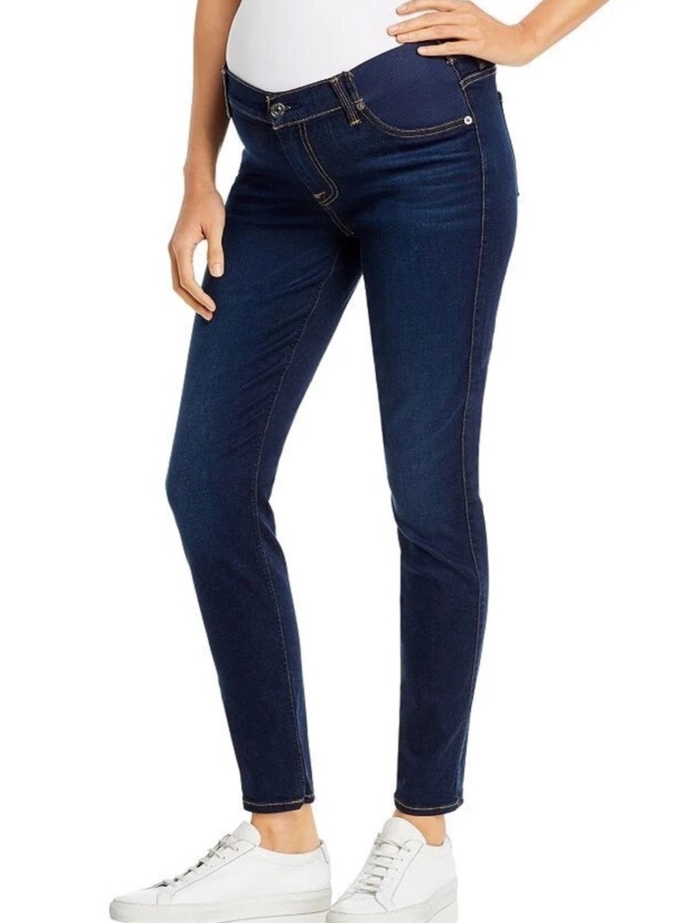 7 For All Mankind B(Air) The Ankle Skinny Maternity Jeans